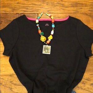 Southwest boho genuine stone necklace valentines❤️